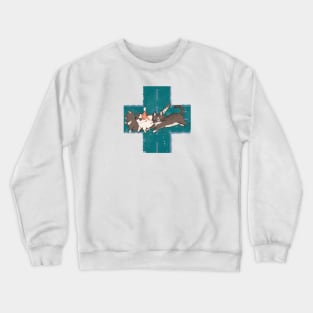 Scared Street Cats Crewneck Sweatshirt